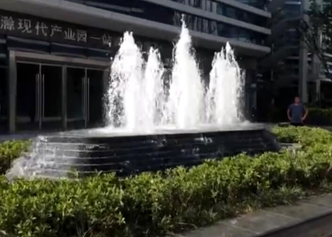 喷泉水泵案例-苏滁现代产业园